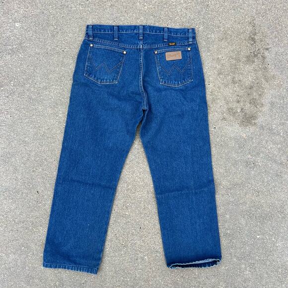 Wrangler 13MWZ Original Fit Cowboy Cut Jeans 35x28 - Picture 3 of 6